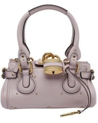 Chloé - Chloé Paddington Small Top Handle Bag - Lyst