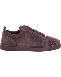 Christian Louboutin - Louis Junior Spikes Sneakers - Lyst