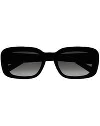 Saint Laurent - Eyewear Sl M130 Rectangular Frame Sunglasses - Lyst