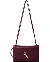 Bottega Veneta - Andiamo Woven Shoulder Bag - Lyst