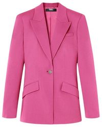 Versace - Single-Breasted Tailored Blazer - Lyst