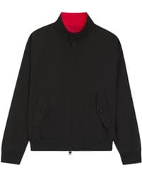 BOSS - Stand-Up Collar Button-Down Bomber Casual Jacket - Lyst