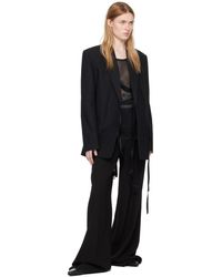 Ann Demeulemeester - Lizzie Button-Down Suit Coat - Lyst