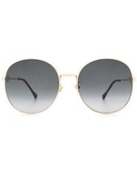 Gucci - Eyewear Round Frame Sunglasses - Lyst