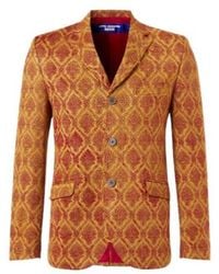 Junya Watanabe - Floral Single-Breasted Jacquard Blazer - Lyst