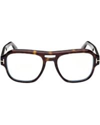 Tom Ford - Eyewear Aviator Frame Glasses - Lyst