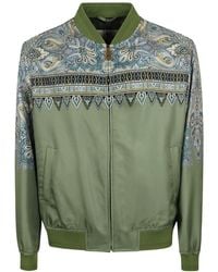 Etro - Paisley Bomber Jacket - Lyst