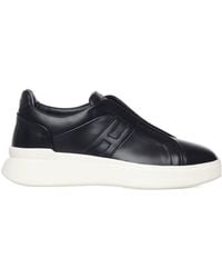 Hogan - H580 Round Toe Slip-On Sneakers - Lyst