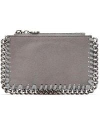 Stella McCartney - Falabella Zipped Chained Card Holder - Lyst
