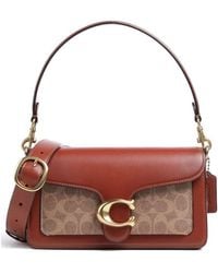 COACH - Tabby Monogram Printed Shoulder Bag - Lyst