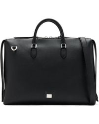 Dolce & Gabbana - Logo Plaque Zipped Laptop Bag - Lyst