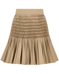 Dior - Pleated Short Skirt - Lyst