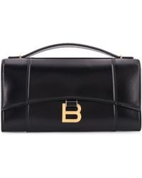 Balenciaga - Hourglass Clutch Bag - Lyst