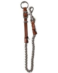 Miu Miu - Metal And Leather Key Ring Trick - Lyst