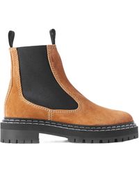Proenza Schouler - Round-Toe Ankle Boots - Lyst