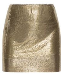 Versace - Sequined Mini Skirt - Lyst