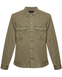 AllSaints - Utility Button-Up Shirt - Lyst