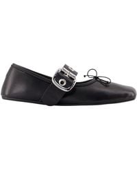 Vivienne Westwood - Alice Buckled Ballet Flats - Lyst