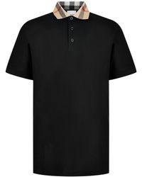 Burberry - Logo Polo Shirt - Lyst