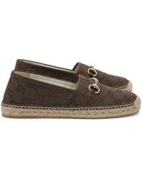 Gucci - Espadrille With Horsebit - Lyst