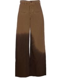 Uma Wang - Wide Leg Regular Fit Trousers With Pockets - Lyst