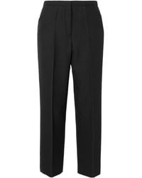 TOTEME - Cropped Straight-Leg Trousers - Lyst