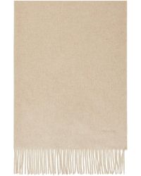 Max Mara - Cashmere Stole With Embroidery And Fringing - Lyst
