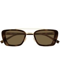 Saint Laurent - Eyewear Pilot Frame Sunglasses - Lyst