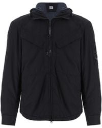 C.P. Company - Chrome Hooded Pocket Jacket - Lyst