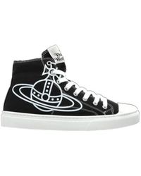Vivienne Westwood - Orb Printed Low-Top Sneakers - Lyst
