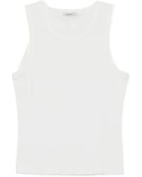 Entire studios - Sleeveless Ribbed-Knit Tank Top - Lyst