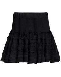 Alaïa - Wool Crinoline Skirt - Lyst