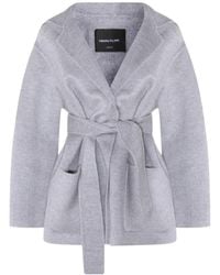 Fabiana Filippi - Long-Sleeved Belt Coat - Lyst