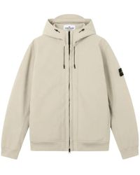 Stone Island - Long-Sleeve Zip-Up Jacket - Lyst