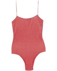 Oséree - Metallic-Effect Swimsuit - Lyst