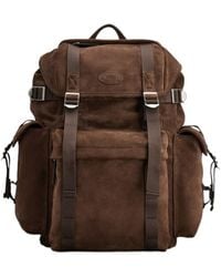 Tod's - Logo Patch Medium Backpack - Lyst