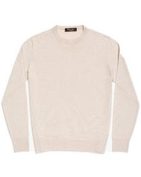 Loro Piana - Superlight Crewneck Knitted Jumper - Lyst