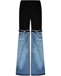 Coperni - Elastic Waist Flared Trousers - Lyst