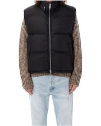 Ami Paris - Monogram Patch Puffer Gilet - Lyst