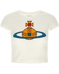 Vivienne Westwood - Oversized Orb Baby Tee - Lyst