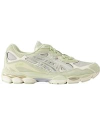 Asics - Suede-Trimmed Mesh Sneakers - Lyst