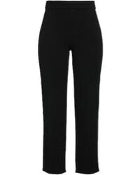 Max Mara - Solid Color Straight-Leg Knitted Pants - Lyst