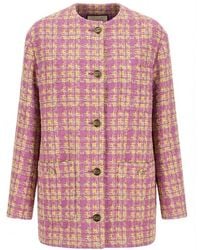 Gucci - Tweed Button-Up Jacket - Lyst