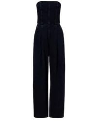 Agolde - Agyness Denim Bustier Jumpsuit - Lyst