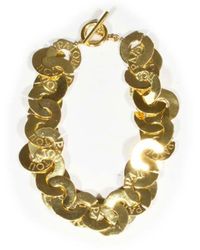 Patou - Coin Chain Necklace - Lyst