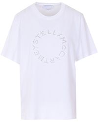 Stella McCartney - Short Sleeve Crewneck T-Shirt - Lyst