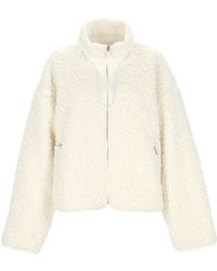 Entire studios - Teddy-Effect Zip Jacket - Lyst