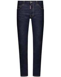 DSquared² - Slim-Fit Straight Leg Jeans - Lyst