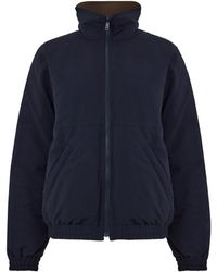 Prada - Stand Collar Zip-Up Casual Jacket - Lyst
