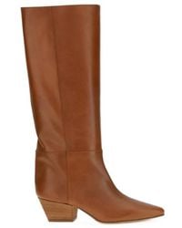 forte_forte - Knee-High Block-Heel Boots - Lyst